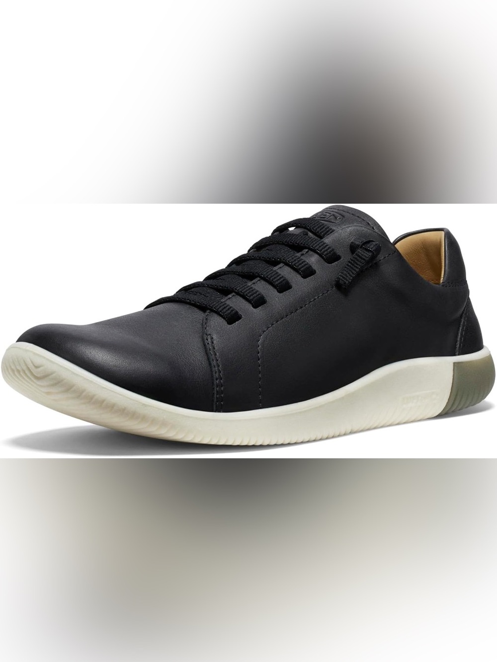 Women’s Keen Black Leather Casual Sneakers
